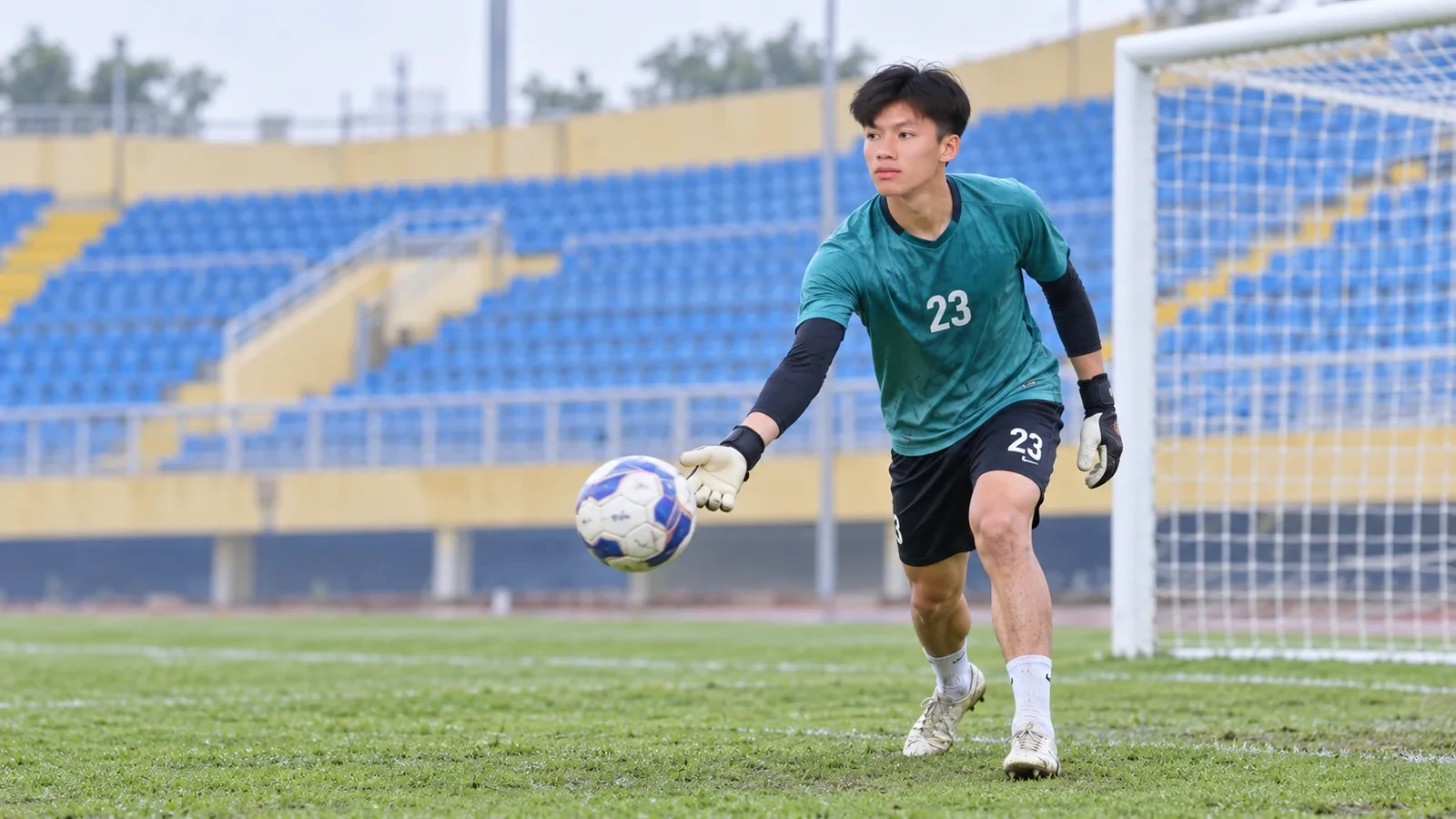 Ảnh minh họa Thủ môn Lê Vũ Phong Thép Xanh Nam Định
